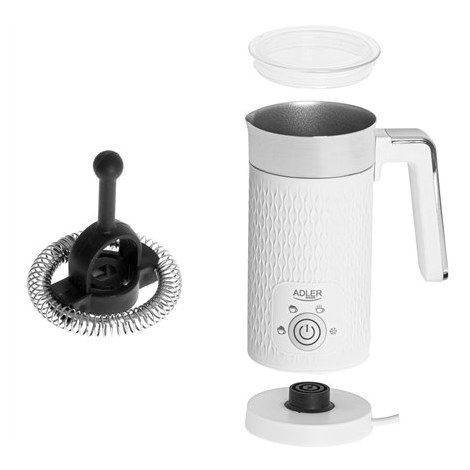 Adler | AD 4494 | Milk frother | 500 W | Milk frother | White - 4